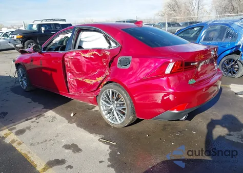 2014 Lexus Is 250 z USA, uszkodzony, nr VIN JTHCF1D21E5015502